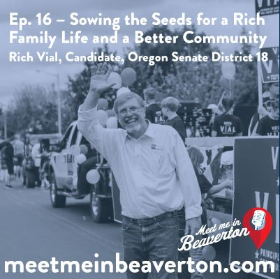 I’m featured on the Meet Me in Beaverton Podcast!
